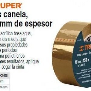 Cinta canela de 48 mm x 40 m Truper 12550