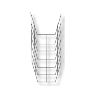 Malla en U 3" refuerzo 0.31 x 1.17 m