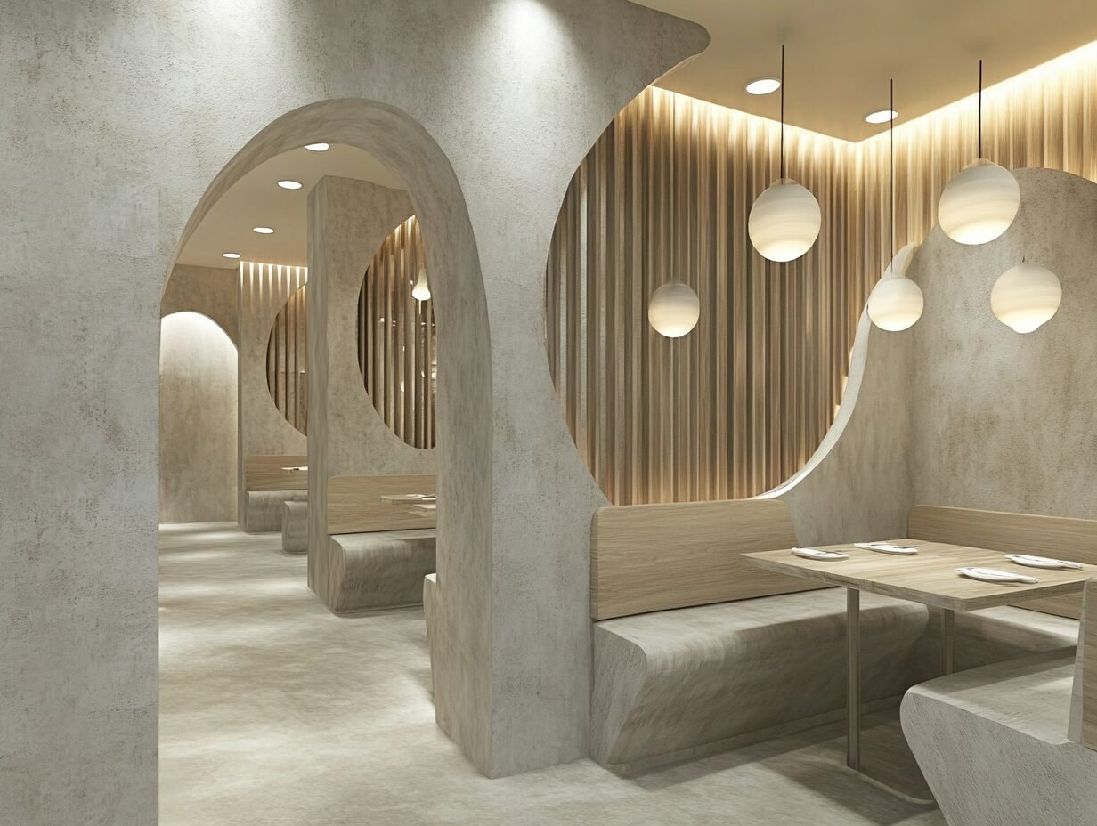 Modern restaurant divisions